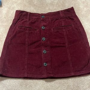 American Eagle Corduroy Skirt